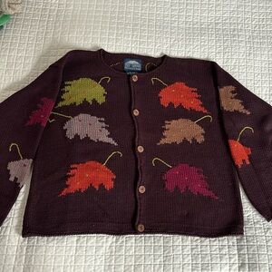 Rey Wear Hand-Knit Cardigan-Size S/M